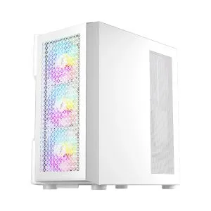 1stPlayer кутия Case ATX - TRILOBITE T7 White - 4 fans included