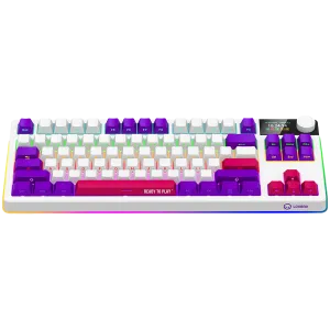 LORGAR KBP70TKLW, Wireless TKL Mechanical Gaming Keyboard Pro, White, EN layout