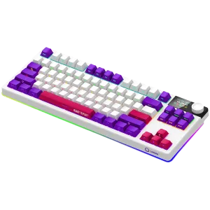 LORGAR KBP70TKLW, Wireless TKL Mechanical Gaming Keyboard Pro, White, EN layout
