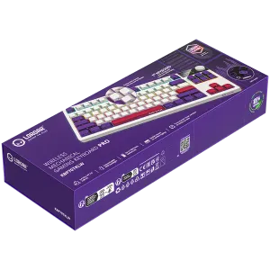 LORGAR KBP70TKLW, Wireless TKL Mechanical Gaming Keyboard Pro, White, EN layout