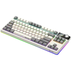 LORGAR KBP70TKLW, Wireless TKL Mechanical Gaming Keyboard Pro, Beige, EN layout