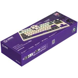 LORGAR KBP70TKLW, Wireless TKL Mechanical Gaming Keyboard Pro, Beige, EN layout