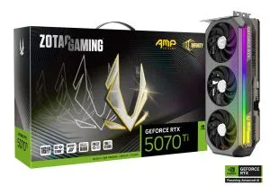Graphic card ZOTAC GAMING RTX 5070 TI AMP Extreme INFINITY 16GB GDDR7