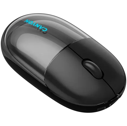 CANYON mouse OnClick 24 BT/ Wireless Transparent/Black
