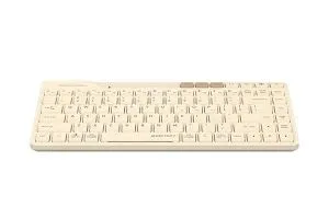 A4tech FBK26C AS Cafe Latte Fstyler безжичнa мини тиха клавиатура, Multi-mode, кирилизирана