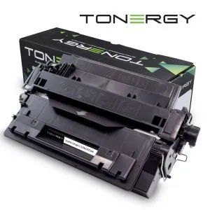 Tonergy Compatible Toner Cartridge HP 55A CE255A CANON CRG-724 Black, Standard Capacity 6k