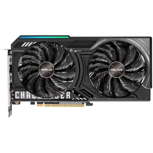 ASROCK Video Card AMD Radeon RX 9060 XT Challenger 8GB OC GDDR6, 128-bit, 2x DisplayPort 2.1a, 1x HDMI 2.1b, 249 x 132 x 41 mm, recomended PSU 550W, 1x 8-pin power connector, 90-GA5TZZ-00UANF