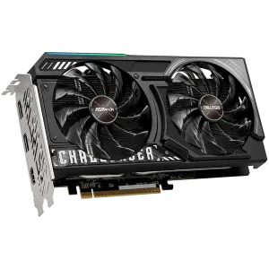 ASROCK Video Card AMD Radeon RX 9060 XT Challenger 8GB OC GDDR6, 128-bit, 2x DisplayPort 2.1a, 1x HDMI 2.1b, 249 x 132 x 41 mm, recomended PSU 550W, 1x 8-pin power connector, 90-GA5TZZ-00UANF