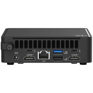 ASUS NUC 15 PRO/RNUC15CRKI300002/Core 3 100U 15W/Intel UHD graphics/no RAM/no Storage/Intel Wi-Fi 7 BE202/USB Total - 7/4 USB Type-A/3 USB Type-C (1x USB3.2 + 2x TB4)/2x HDMI 2.1/Support Displays - 4x 4K/no OS/EU Cord/Kit (L6)/Slim/EAN:4711387949825