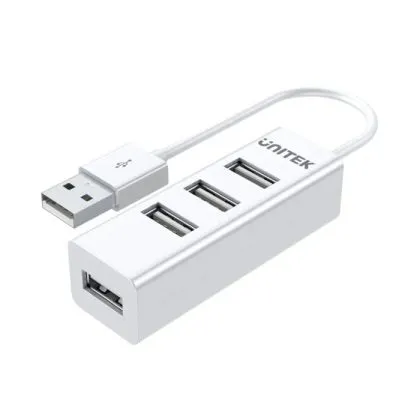 Unitek USB 2.0 HUB 4 port White - Y-2146