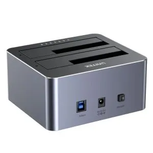 Unitek Storage - HDD Dock - 2 BAY - Y-3026GY01-EU
