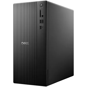 Dell Tower (ECT1250), Intel Core i5 14400 (10C, 16T, 20MB cache, up to 4.7GHz), 8GB (1x8GB) DDR5, 512GB M.2 SSD, Intel UHD Graphics 730,  Wi-Fi+BT,  BG KBD, Mouse, Ubuntu, 3Y ProSupport