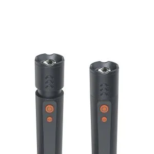 Hama “FLX1200-C” LED Torch, Rechargeable, Shockproof, Alu, 4 Modes + SOS, Zoom