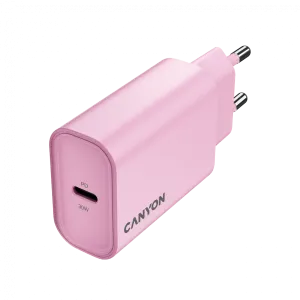 CANYON charger OnCharge 30CL Max Power 30W 1xPD EU Pink