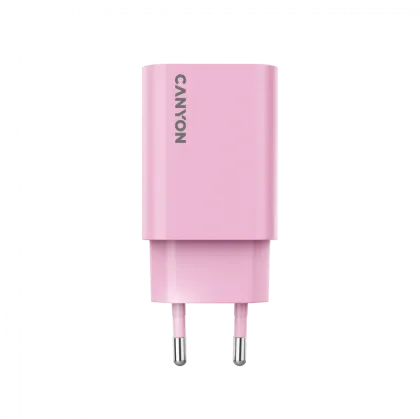 CANYON charger OnCharge 30CL Max Power 30W 1xPD EU Pink