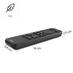 HAMA Дистанционно управление за TV + Netflix, Prime Video, бутони Disney+, програмируемо
