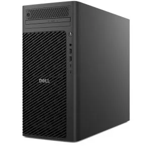 Работна станция Dell Pro Max Tower T2 FCT2250, Intel Core Ultra 9 285K (36 MB cache, 24 cores, 3.2 GHz to 5.7GHz), 64GB: 2 x 32 GB, DDR5, 5600 MT/s, 1TB SSD PCIe M.2, Integrated Graphics, Bulgarian Keyboard&Mouse, 1500W, Win 11Pro, 3Y PS