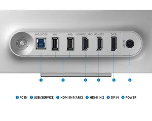 Monitor SAMSUNG Odyssey OLED G80SD, Opened package