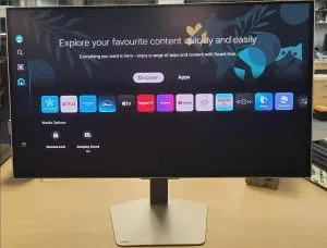Monitor SAMSUNG Odyssey OLED G80SD, Opened package