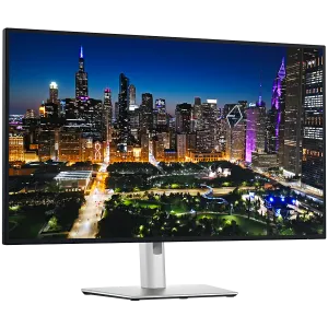 Monitor LED Dell U3225QE, 31.5", 4K UHD 3840x2160, 16:9, 120Hz, IPS, Flicker, 450 cd/m2, 3000:1, 178/178, 8ms/5ms, HDMI, DP, USB-C, Thunderbolt Hub, RJ45, KVM, Audio-out, Height, Pivot, Tilt, Swivel