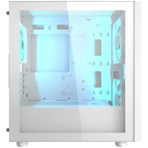 COUGAR UNIFACE MINI RGB, PC Case, Mini Tower, White