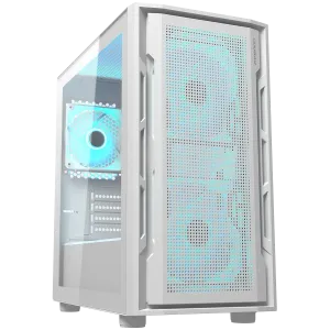 COUGAR UNIFACE MINI RGB, PC Case, Mini Tower, White