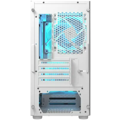 COUGAR UNIFACE MINI RGB, PC Case, Mini Tower, White