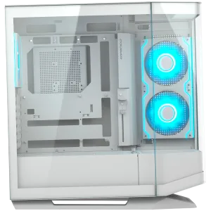 COUGAR FV270 RGB PC Case, Mid tower, White
