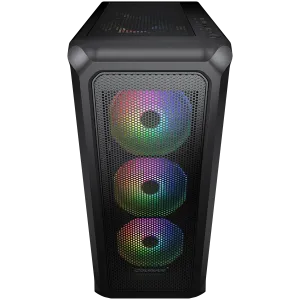 COUGAR Archon 2 Mesh RGB PC Case, Mid Tower, Black