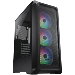 COUGAR Archon 2 Mesh RGB PC Case, Mid Tower, Black