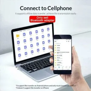 Orico блутут адаптер Bluetooth 5.0 USB adapter, black - BTA-508-BK