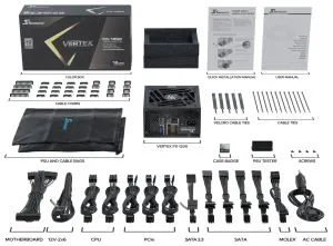 Seasonic захранване PSU ATX 3.1 1200W Platinum - VERTEX PX-1200 - 12122PXAFS-ATX3.1