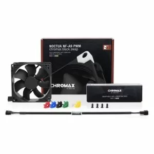 Ventilator Noctua NF-A9 PWM 92mm chromax black swap