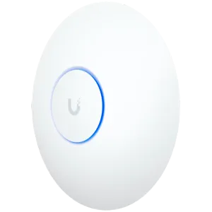Ubiquiti UniFi U7-LR Long-Range Compact, ceiling-mount WiFi 7 AP with 5 spatial streams and extended signal range