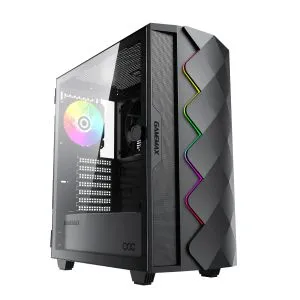 Gamemax Case EATX - Diamond COC Black - Addressable RGB