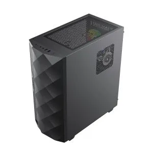 Gamemax Case EATX - Diamond COC Black - Addressable RGB