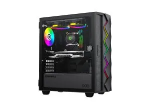 Gamemax Case EATX - Diamond COC Black - Addressable RGB