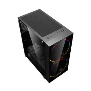 Gamemax кутия Case EATX - Black Hole - Addressable RGB