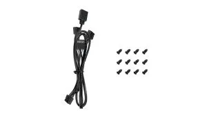 DeepCool Комплект вентилатори Fan Pack 3-in-1 3x120mm - FL12 Black, Addressable RGB