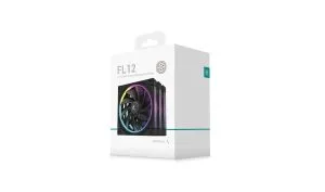 DeepCool Комплект вентилатори Fan Pack 3-in-1 3x120mm - FL12 Black, Addressable RGB