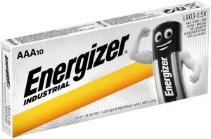 Alkaline Battery LR03 1,5V AAA  10pk  INDUSTRIAL  ENERGIZER
