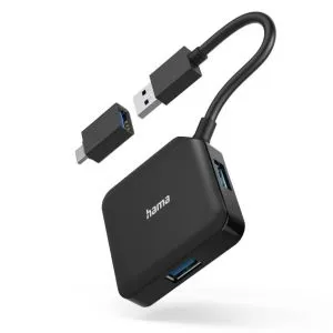 HAMA USB-C HUB / 4 PORT