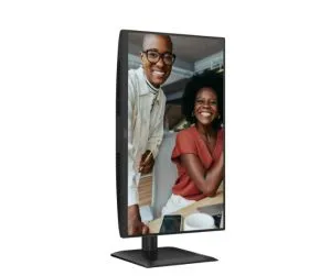 Монитор AOC 24E4U, 23.8" IPS WLED, 1920x1080@120Hz, 4ms GtG, 300cd m/2, 1500:1, 20M:1 DCR, Adaptive Sync, FlickerFree, Anti Blue Light, 2Wx2, Tilt, Height Adjust, Pivot, Swivel, D-SUB, HDMI, USB Hub