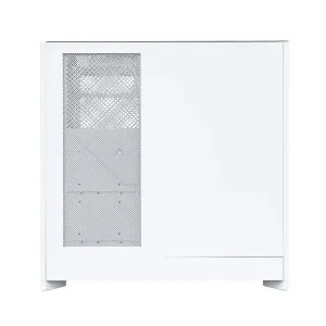 Montech Case ATX - HS01 PRO (W) - 5 x 120 mm ARGB Fans, USB-C, White