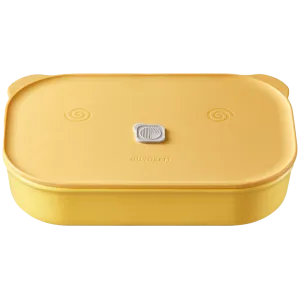 BUYDEEM Bento Lunch Box 1L, model CT3008, color Mellow Yellow