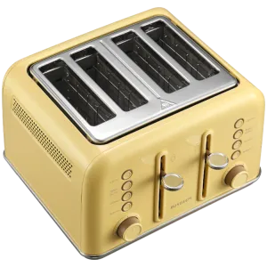 BUYDEEM 4 Slice Toaster, model DT640E, color Mellow Yellow, EU