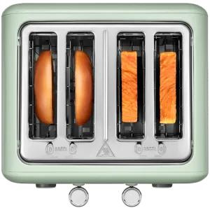 BUYDEEM 4 Slice Toaster, model DT640E, color Cozy Greenish, EU