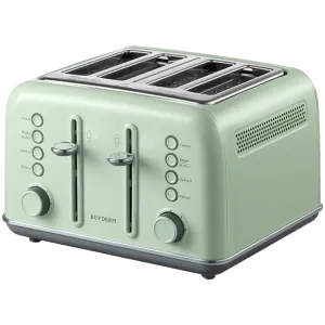 BUYDEEM 4 Slice Toaster, model DT640E, color Cozy Greenish, EU