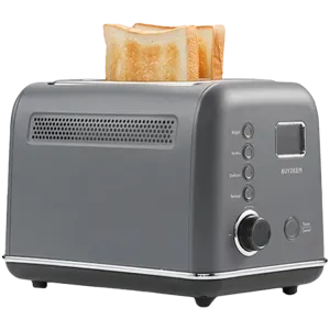 BUYDEEM 2 Slice Automatic Metal Toaster, model DT730E, color Ink Grey, EU