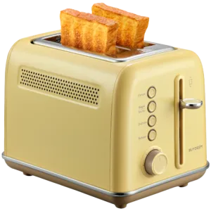 BUYDEEM 2 Slice Toaster, model DT620E, color Mellow Yellow, EU